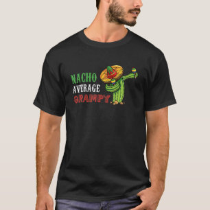 Camiseta Nacho Média Grampy Funny Cinco De Mayo Mexicano P