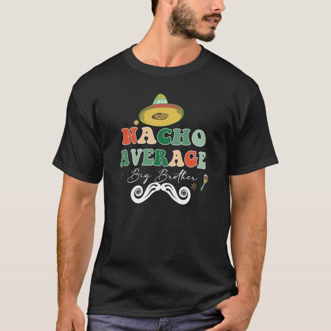 Camiseta Nacho Média Grande Irmão Irmão Irmão Irmão Irmão C (Frente)