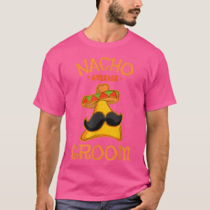Camiseta Nacho Média Groom Meican Dish Husband Cinco De M