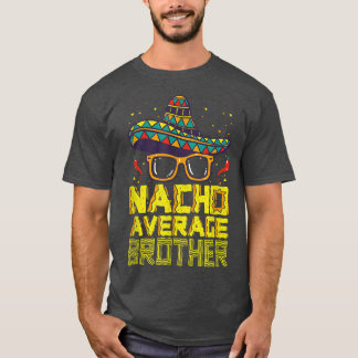 Camiseta Nacho Média Irmão Novo Grande Irmão Grande Cinco E