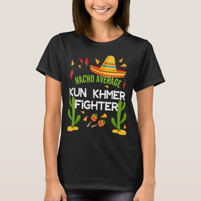 Camiseta Nacho Média Kun Khmer - Cinco de Mayo (Frente)