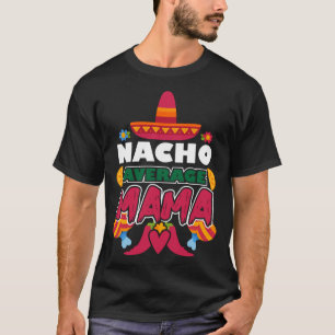 Camiseta Nacho Média Mama Cindo De Mayo Avó Mexicana
