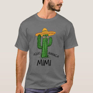 Camiseta Nacho Média Mimi Avó engraçado Cinco de Mayo Fi