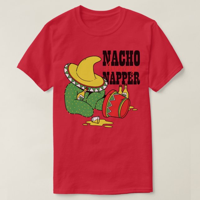 Camiseta Nacho Média Napper (Frente do Design)