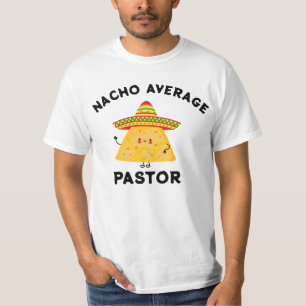 Camiseta Nacho Média Pastor Cristão Cinco de Mayo