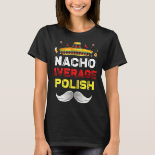 Camiseta Nacho Média Polonesa Gnome Funny Cinco De Mayo Mex