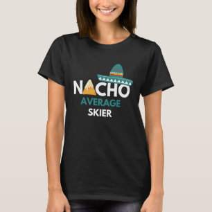 Camiseta Nacho Média Skier Cinco De Mayo
