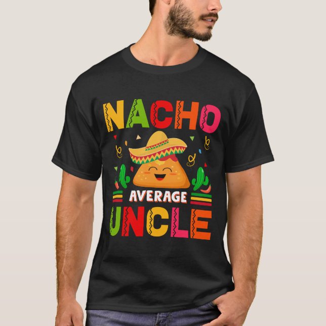 Camiseta Nacho Média Tio Funny (Frente)