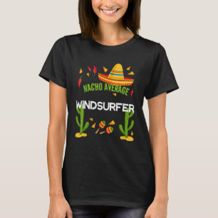 Camiseta Nacho Média Windsurfer Cinco De Mayo 1