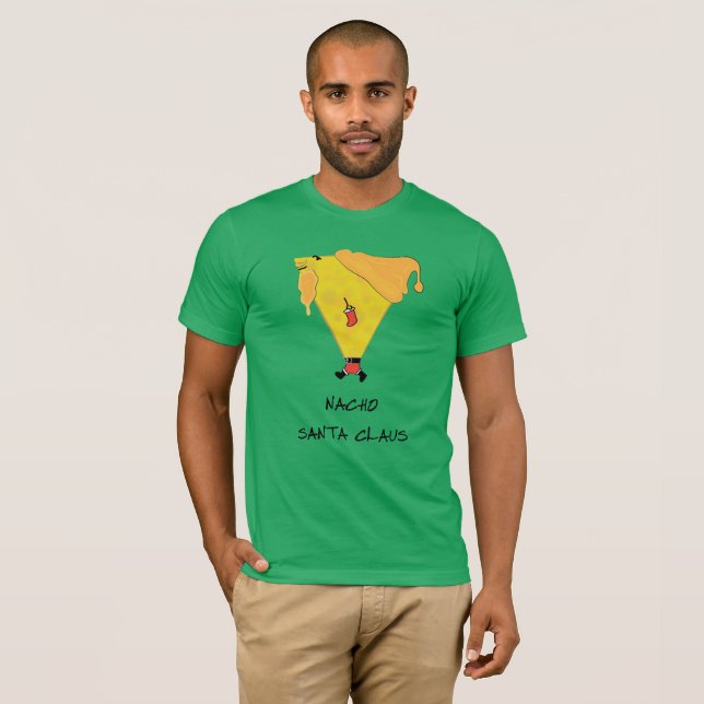 Camiseta Nacho Santa Claus (Frente Completa)