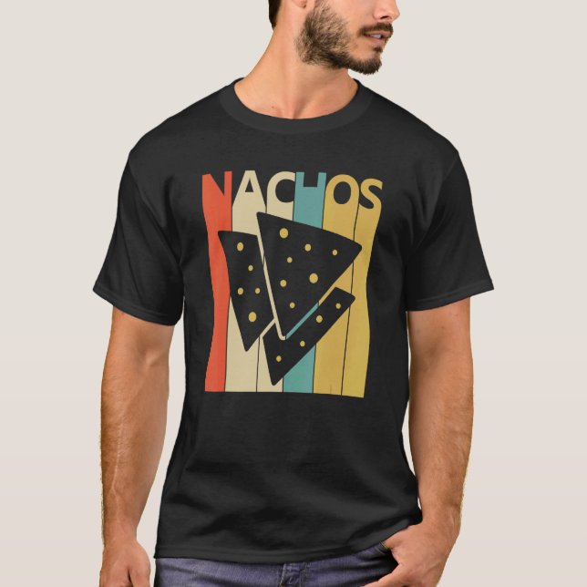 Camiseta Nachos Comida mexicana (Frente)