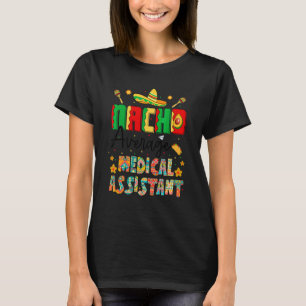 Camiseta Nachos Média do Assistente Médico Cinco De Mayo Nu