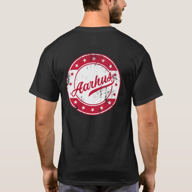Camiseta Nacional - Aarhus Danmark T-Shirt (Verso)