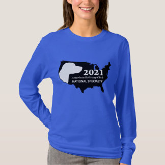 Camiseta Nacional de Leve Longa da Mulher ABC 2021