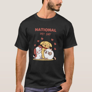 Camiseta nacional do dia do pit - camiseta do cach