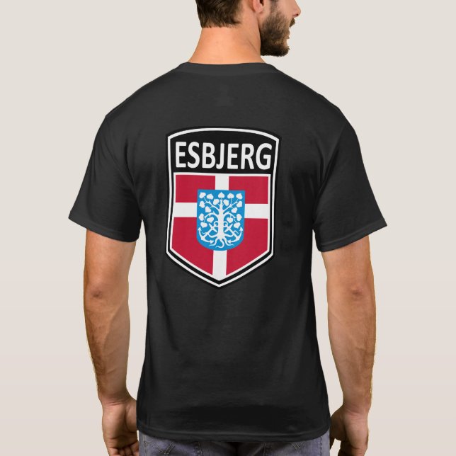 Camiseta Nacional - Esbjerg Danmark T-Shirt (Verso)
