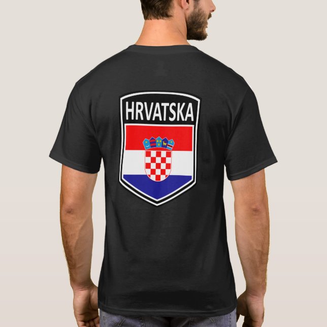 Camiseta Nacional - Hrvatska (Verso)