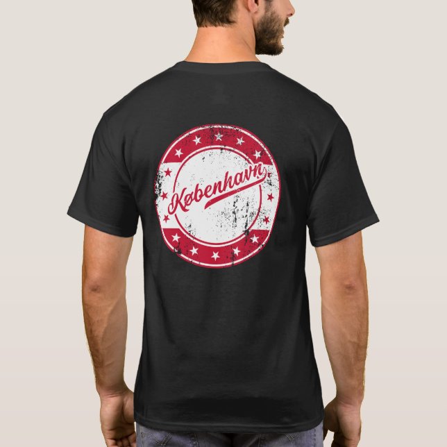 Camiseta Nacional - København Danmark T-Shirt (Verso)