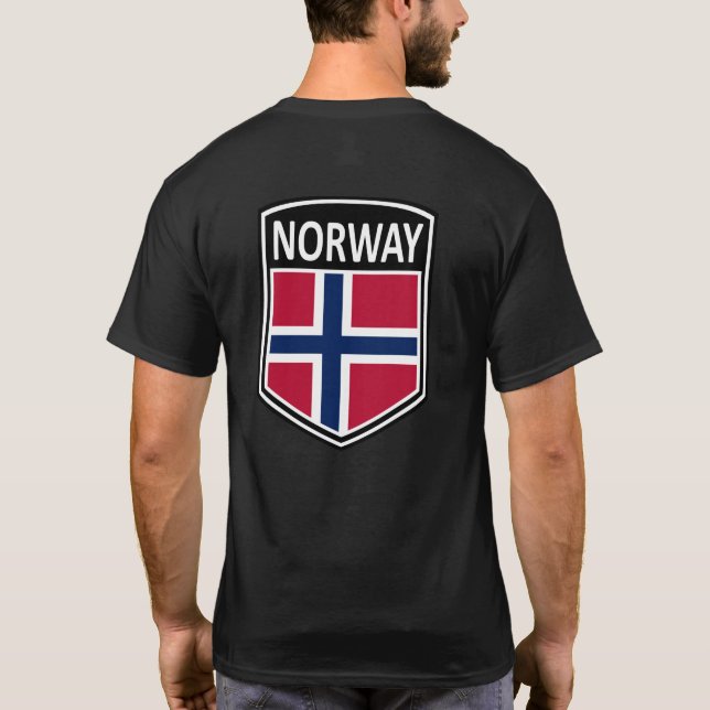 Camiseta Nacional - Noruega (Verso)
