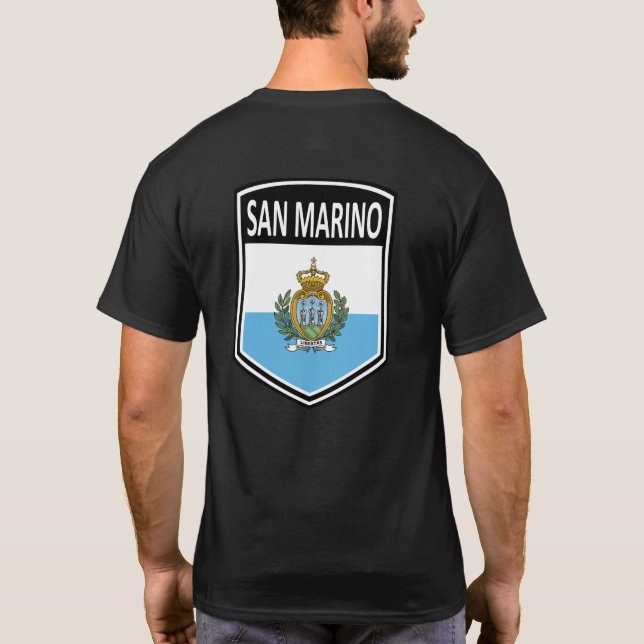 Camiseta Nacional - São Marino (Verso)