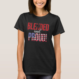 Camiseta Nacionalidade Misturada E Orgulhosa Meio Albanês M