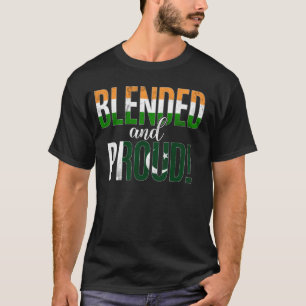 Camiseta Nacionalidade Misturada E Orgulhosa, Meio Pak Indi