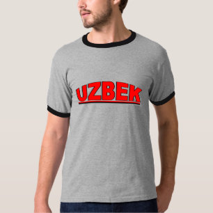 Camiseta Nacionalidades - "Uzbeque "