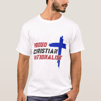 Camiseta Nacionalista Cristão Orgulhoso