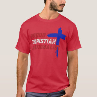 Camiseta Nacionalista Cristão Orgulhoso