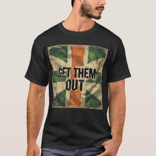 Camiseta Nacionalista Irlandês Vintage Orgulho Celta