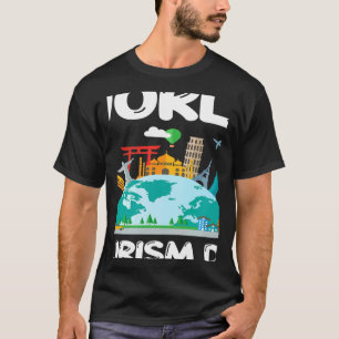 Camiseta Nações Unidas sobre o Dia Mundial do Turismo