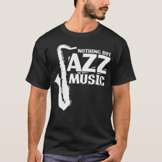 Camiseta Nada Além de Música Jazz Música