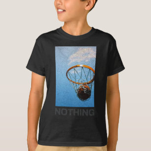 Camiseta Nada além de Net Basbol Minimalista Hoop Sky Des