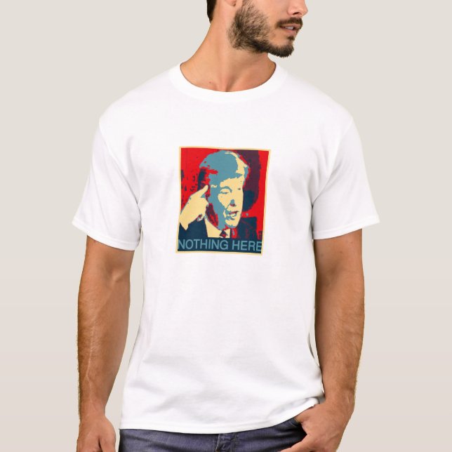 Camiseta Nada aqui (Anti-Trunfo) (Frente)
