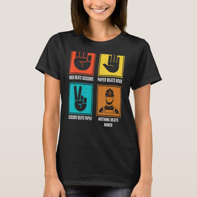 Camiseta Nada bate menos que o geólogo Mineworker Rock Hunt (Frente)