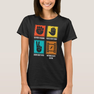 Camiseta Nada Bate No Editor Legal Foto De Vídeo Columnista