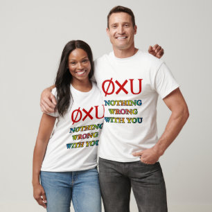 Camiseta Nada de errado com você