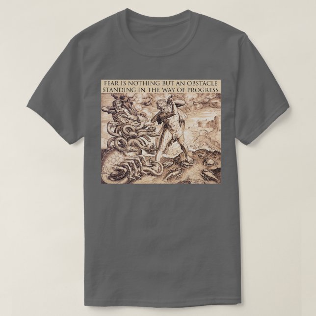 Camiseta Nada de Medo (Frente do Design)