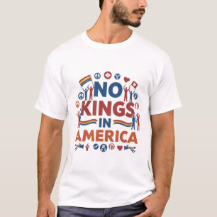 Camiseta "Nada de Reis na América - Unidade e Liberdade
