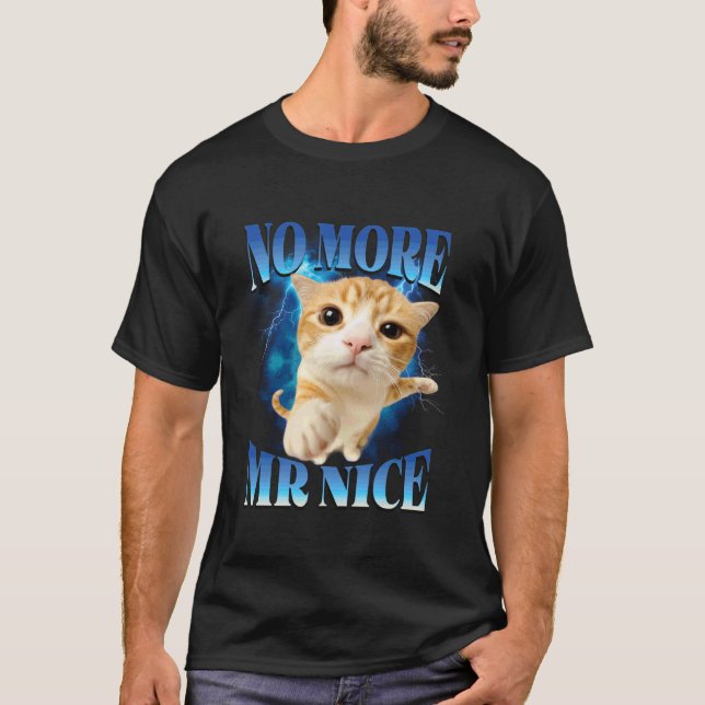 Camiseta Nada de Sr Humor Simpático Desencaixado Brainrot G (Frente)