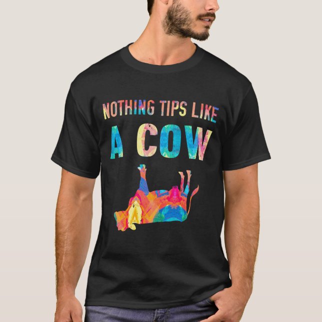 Camiseta Nada Dicas Como Uma Vaca - Pintura (Frente)