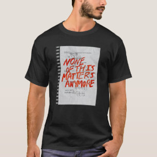 Camiseta Nada Disso Já É - Vinheta De Matemática