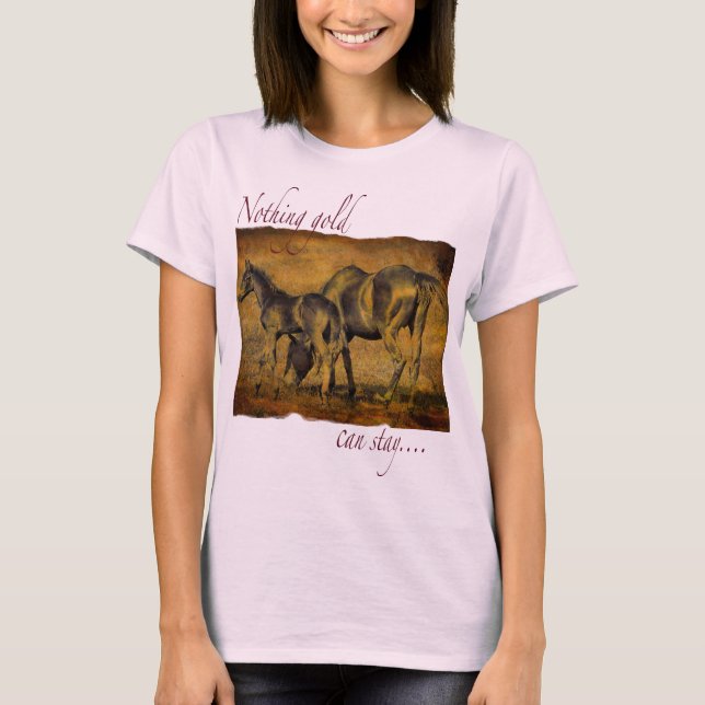 Camiseta Nada Dourado (Frente)