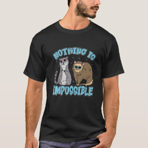 Camiseta Nada É Impgamble Opposum