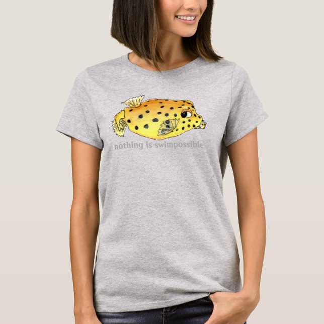 Camiseta Nada é Inviável Peixe Amarelo (Frente)