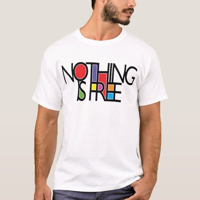 CAMISETA NADA É PARA LIVRE (Frente)