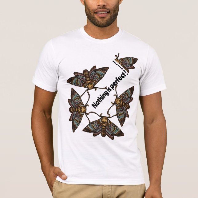 Camiseta Nada é perfeito (Frente)