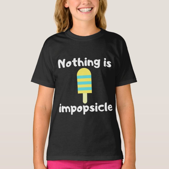 Camiseta Nada é picolé (Frente)