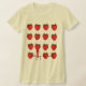 Camiseta "Nada é real…" Strawberry Fields para sempre (Laydown)