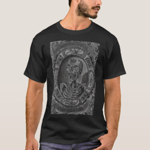 Camiseta Nada é real, todo mundo morre Design niilista